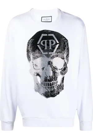 Philipp Plein Sweatshirt mit Totenkopf-Print