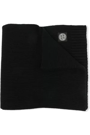 Stone Island Jungen Schals - Logo-patch detail scarf