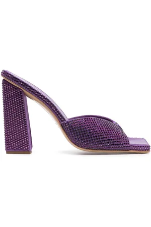 Gia Borghini Mules mit Kristallen