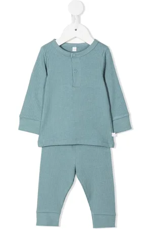 Mori Pyjama aus geripptem Strick