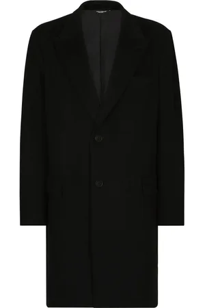 Dolce & Gabbana Einreihiger Mantel im Deconstructed-Look