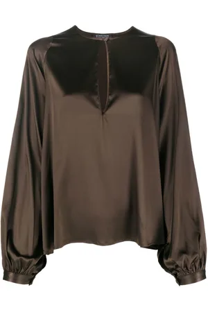 GIANLUCA CAPANNOLO Bluse aus Seide