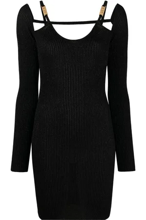 GCDS Gestricktes Kleid mit Cut-Outs