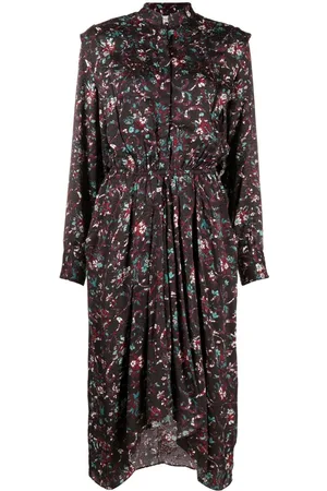 Marant Etoile Kleid mit Blumen-Print
