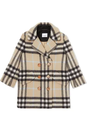 Burberry Mantel mit Karomuster