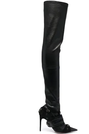 HARDOT Klassische Overknee-Stiefel 105mm