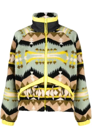 Woolrich Jacquard Sherpa fleece jacket
