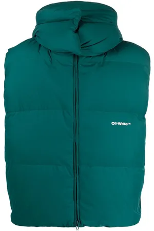 OFF-WHITE Gefütterte Kapuzenweste