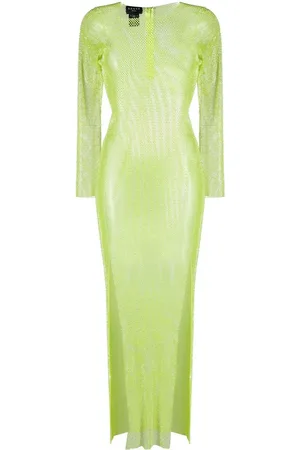 SANTA BRANDS Diamonds Maxikleid aus Mesh mit Strass