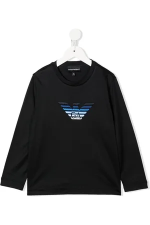 Emporio Armani T-Shirt mit Logo-Stickerei