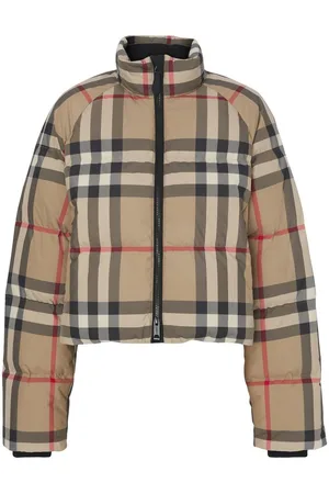 Burberry Gefütterte Cropped-Jacke