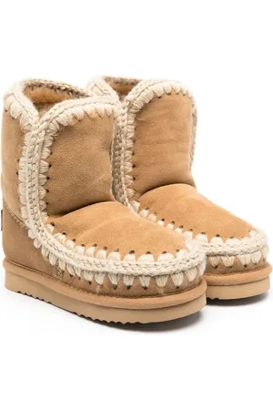 Mou Schnürstiefel mit Shearling-Futter