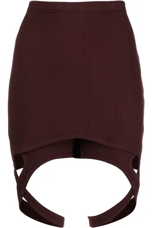DION LEE Double Lock Minirock