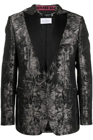 Philipp Plein Gothic Plein Jacquard-Sakko