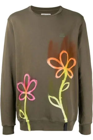 Stain Shade Langarmshirt mit grafischem Print