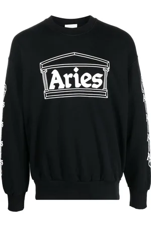 ARIES Langarmshirt mit Logo-Print