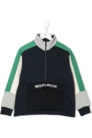 Woolrich Sweatshirt mit Logo-Stickerei