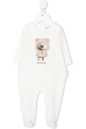 Moncler Strampler mit grafischem Print