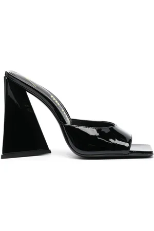 The Attico Devon Mules mit eckiger Kappe