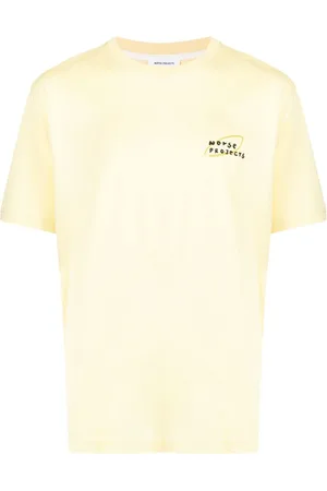 Norse projects X Mayumi T-Shirt mit Logo-Print