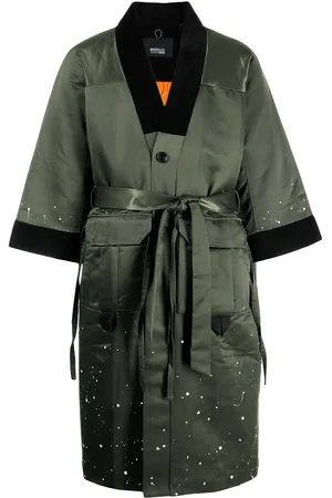 MOSTLY HEARD RARELY SEEN Mantel im Kimono-Look