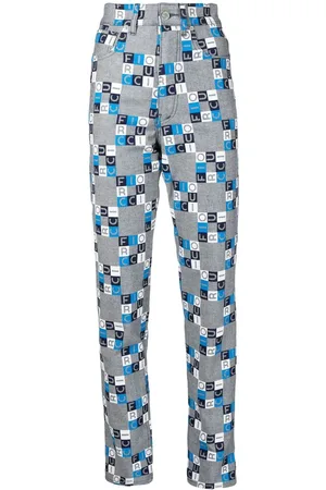 Fiorucci Schmale High-Rise-Jeans