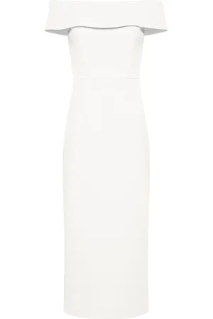 Rebecca Vallance Schulterfreies Midikleid