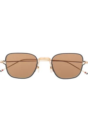 Thom Browne Sonnenbrille mit dünnem Gestell