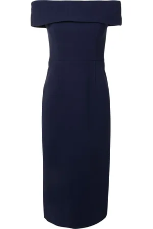 Rebecca Vallance Schulterfreies Midikleid