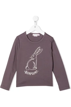 BONPOINT Theia T-Shirt mit Hasen-Print
