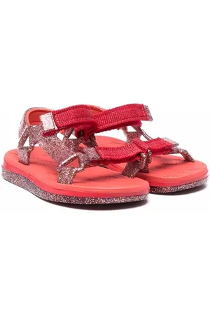 Melissa Glitter-Sandalen mit Klettverschluss