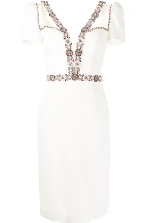 Jenny Packham Schmales Midikleid