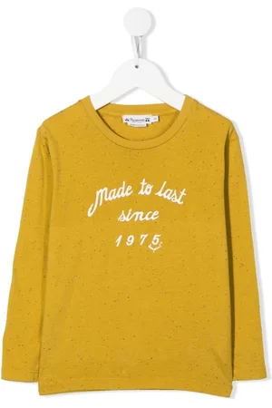 BONPOINT Langarmshirt mit Slogan-Print