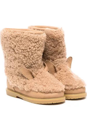Donsje Stiefel aus Faux Fur
