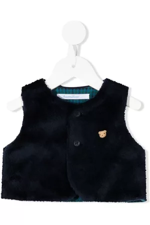 Familiar Westen - Embroidered-teddy-bear waistcoat