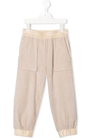 Moncler Gerippte Hose mit Stretchbund