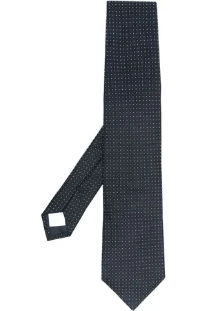 D4.0 Seidenkrawatte mit Polka Dots