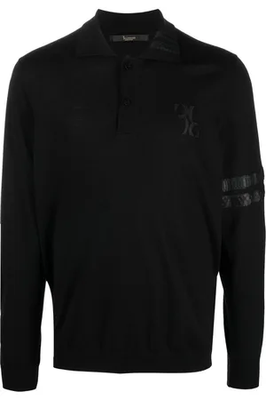 BILLIONAIRE Pullover mit Logo-Patch