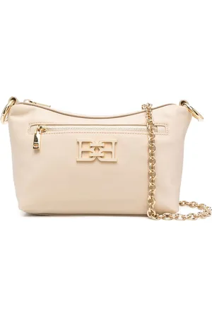 Bally Satchel-Tasche mit Logo-Schild