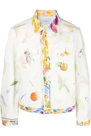 Casablanca Jacke mit Früchte-Print