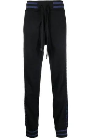 VERSACE Jogginghose mit Logo-Streifen