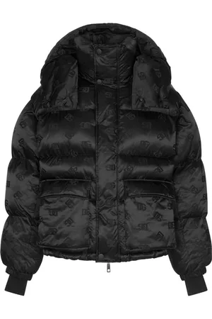Dolce & Gabbana Gefütterte Jacke mit Logo-Print