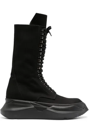 Rick Owens Army Abstract Bikerstiefel