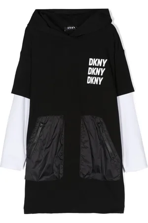 DKNY Kapuzenkleid im Layering-Look
