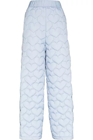 Khrisjoy Damen Skianzüge - Padded-design snap-fastening trousers