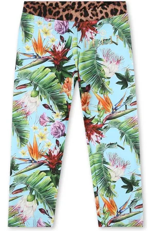 Philipp Plein Leggings mit Blumen-Print