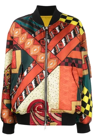 Etro Wendbare Patchwork-Bomberjacke