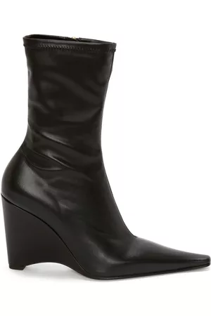 J.W.Anderson Damen Stiefel - Wedge leather boots