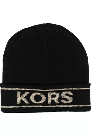 Michael Kors Jungen Hüte - Intarsia-knit logo beanie