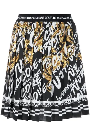 VERSACE Rock mit Falten
